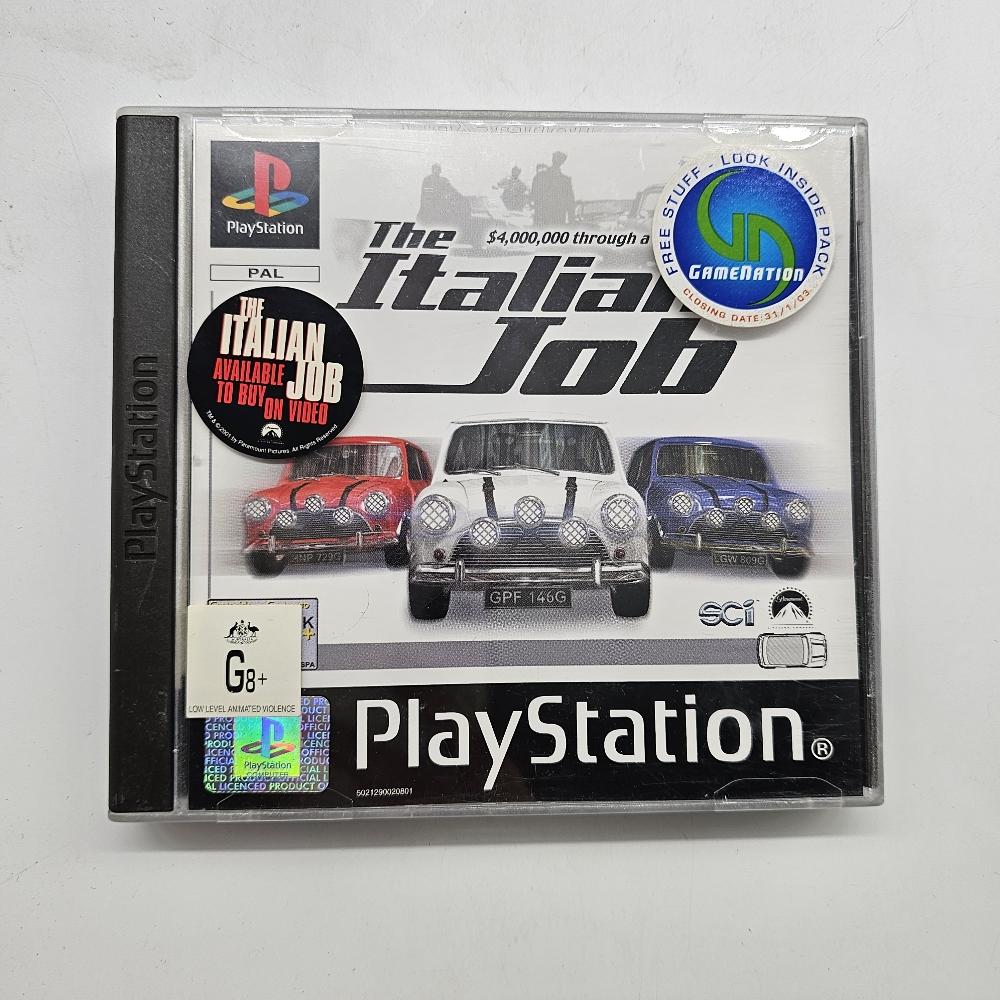 Italian Job PS1 Playstation 1 Game PAL - Trippy Trades 