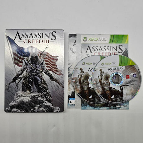 Assassins Creed 3 Steelbook Limited Edition Xbox 360 Game
