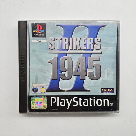 Strikers 1945 II PS1 Playstation 1 Game PAL