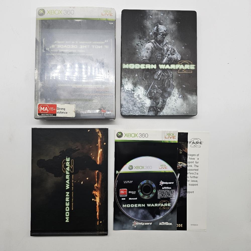 Call of Duty Modern Warfare 2 Steelbook Edition Xbox 360 Game - Trippy Trades 