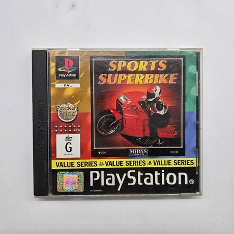Sports Superbike PS1 Playstation 1 Game PAL