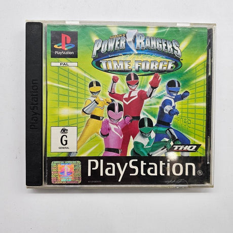 Power Rangers Time Force PS1 Playstation 1 Game PAL