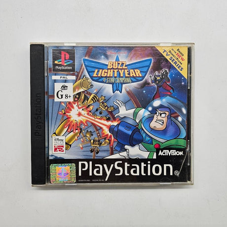 Buzz Lightyear of Star Command PS1 Playstation 1 Game PAL