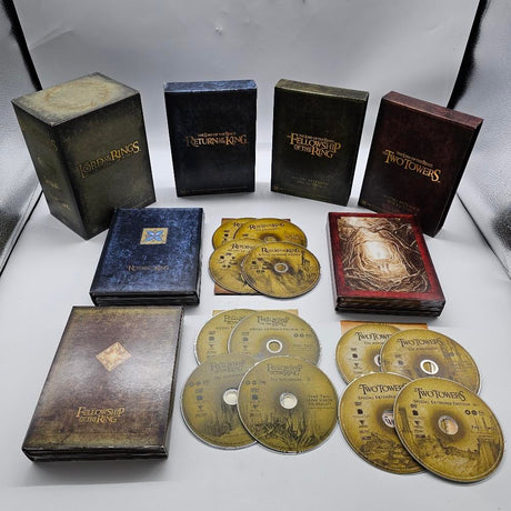 The Lord of the Rings Extended Trilogy Pack DVD