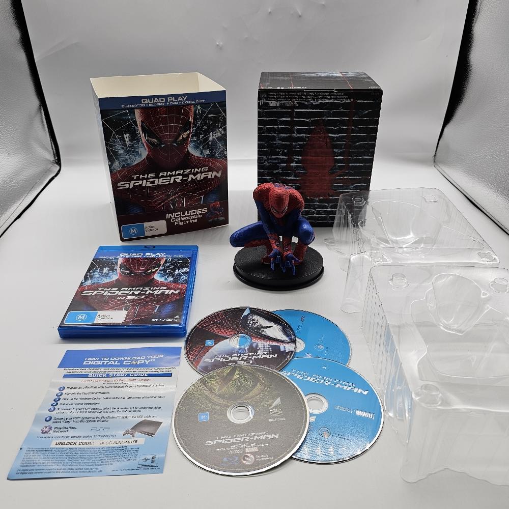 The Amazing Spider-Man Quad Play DVD - Trippy Trades 