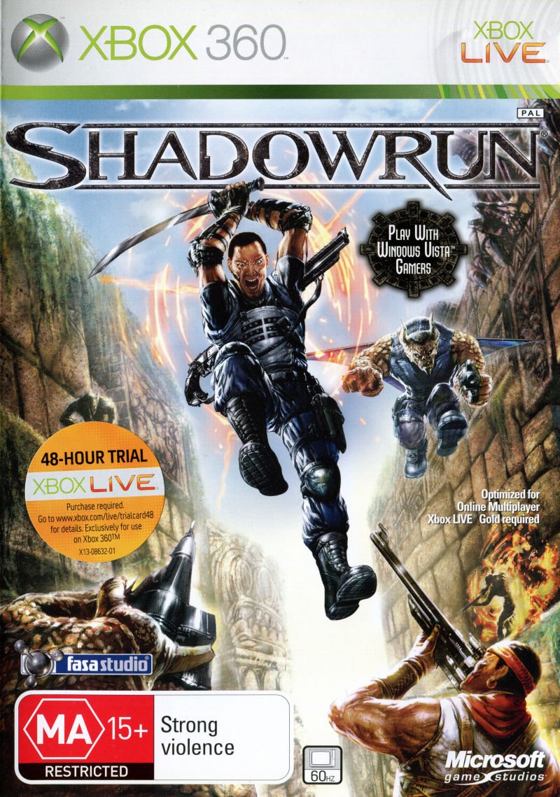 Shadowrun Xbox 360 Game PAL