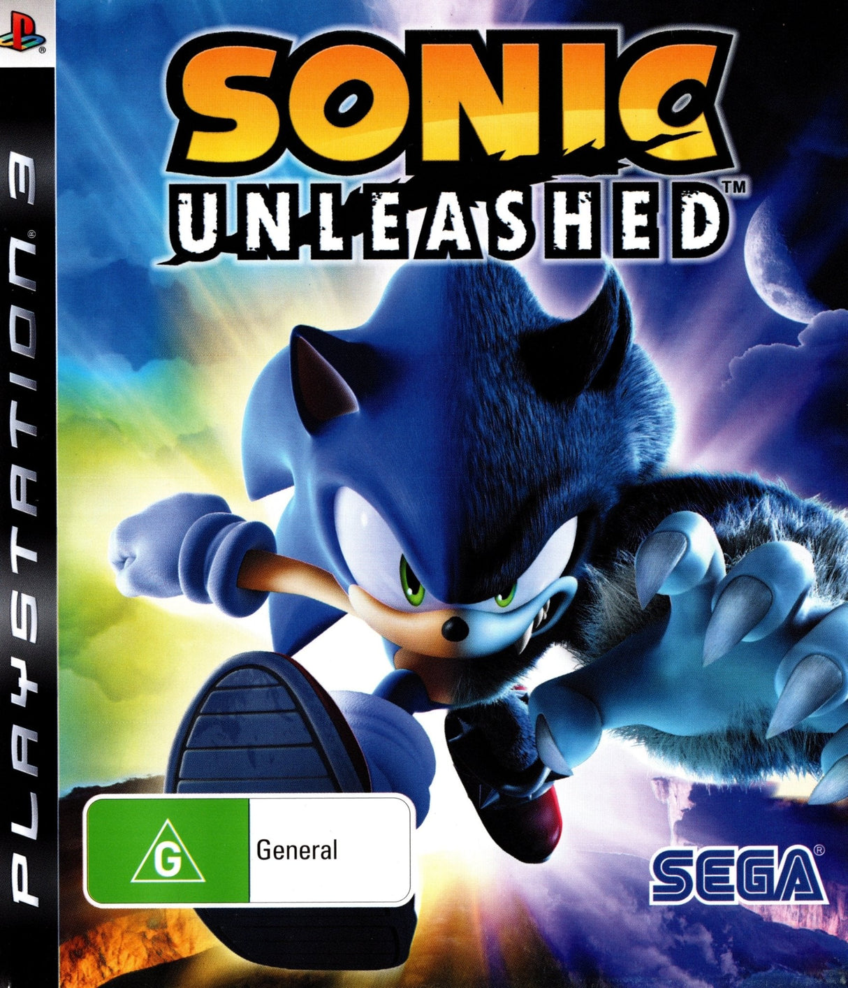 Sonic Unleashed Playstation 3 PS3 Game PAL