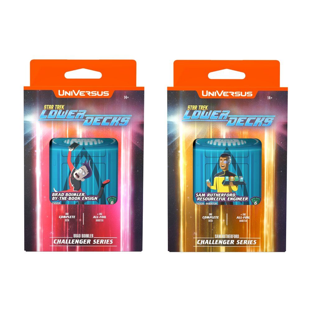 UniVersus Challenger Series Display: Star Trek – Lower Decks - Trippy Trades 