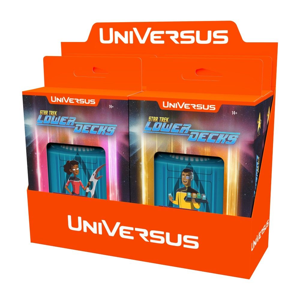 UniVersus Challenger Series Display: Star Trek – Lower Decks - Trippy Trades 