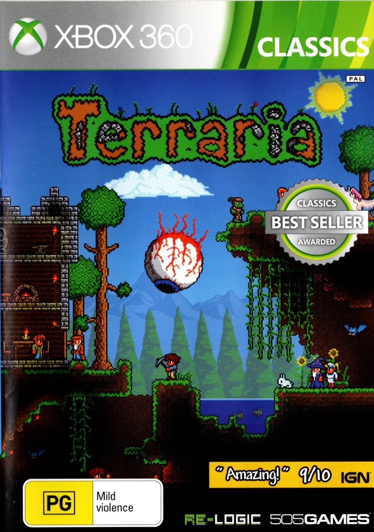 Terraria Xbox 360 Game PAL