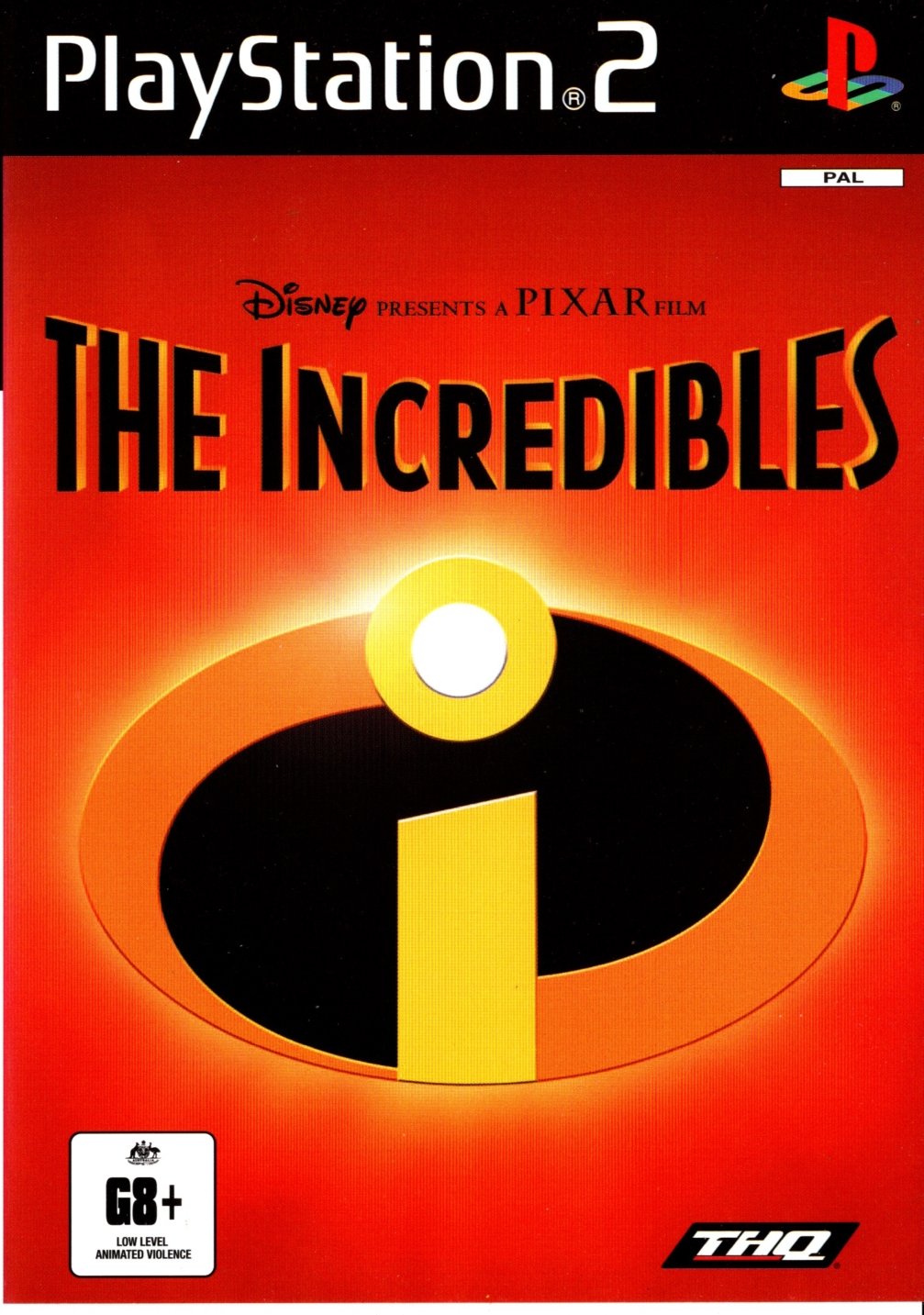 The Incredibles Playstation 2 PS2 Game PAL