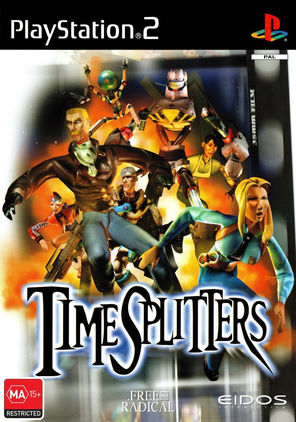 TimeSplitters Playstation 2 PS2 Game PAL