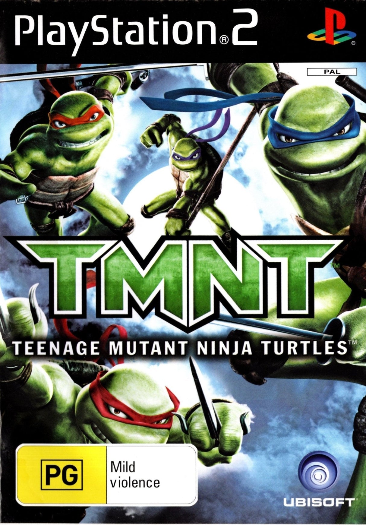 TMNT Playstation 2 PS2 Game PAL