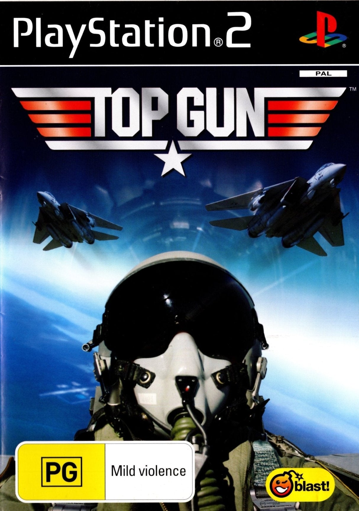 Top Gun Playstation 2 PS2 Game PAL