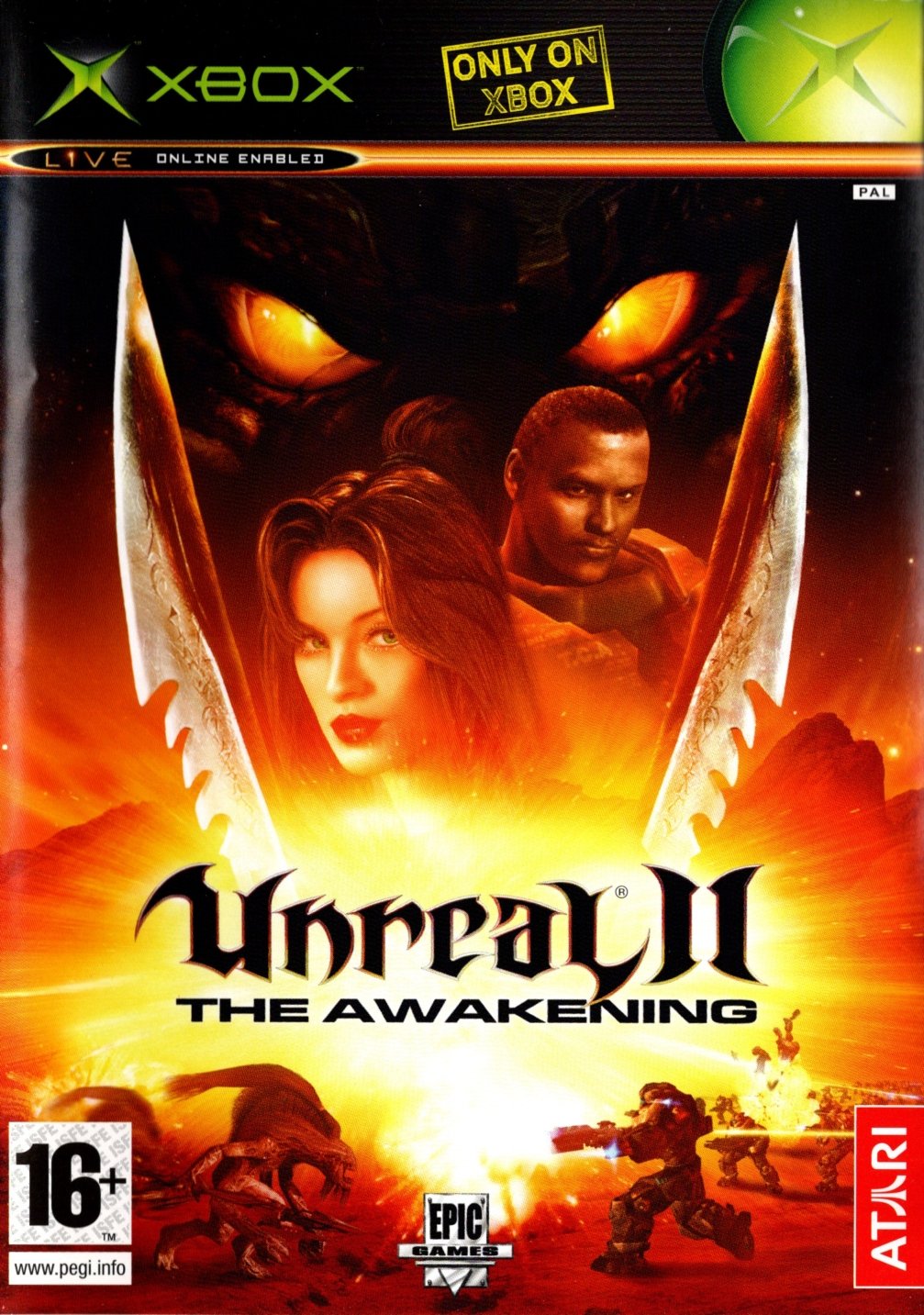 Unreal II: The Awakening Xbox Game PAL