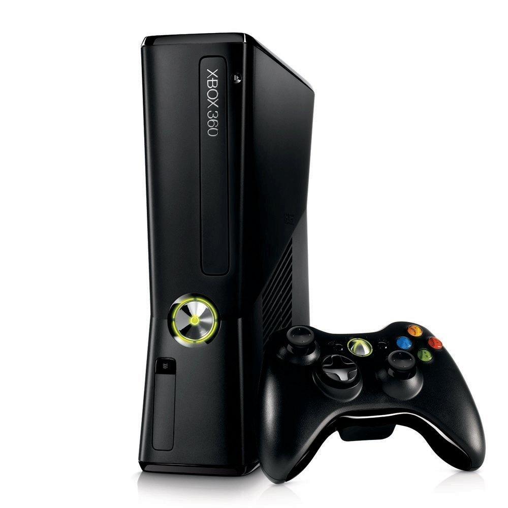 Xbox 360 authentic slim in blue