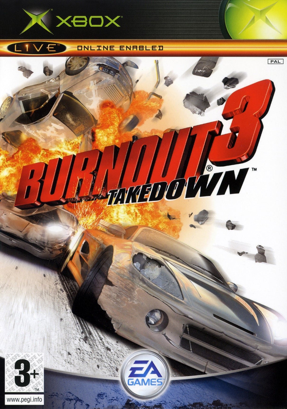 Burnout 3: Takedown Xbox Game PAL