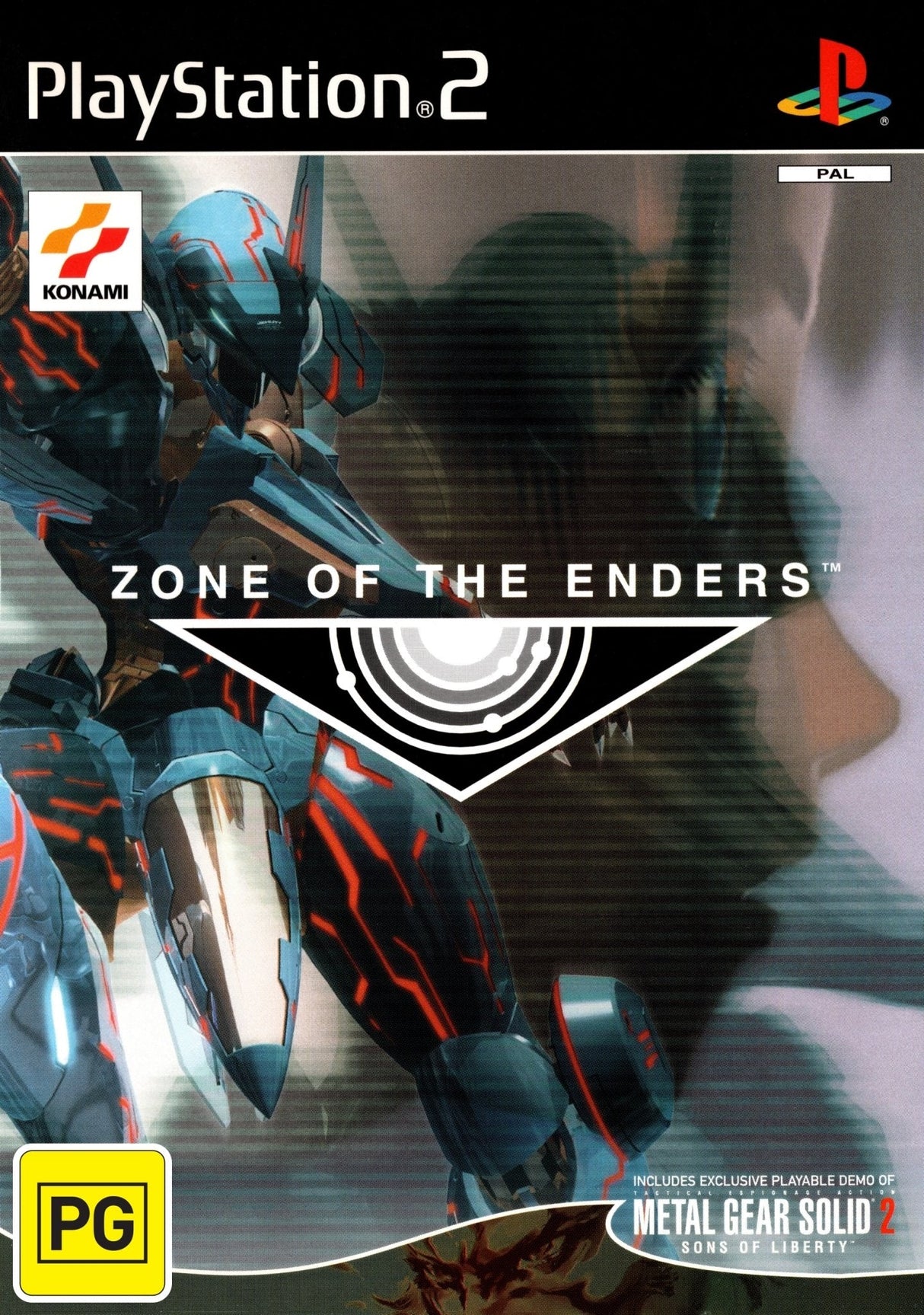 Zone of the Enders Playstation 2 PS2 Game PAL