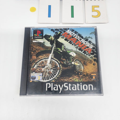 Motorcross Mania PS1 Playstation 1 Game + Manual PAL - Trippy Trades 