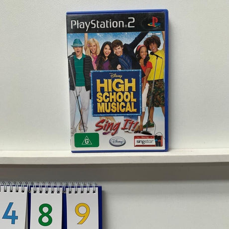 High School Musical Sing It PS2 PlayStation 2 game + manual PAL - Trippy Trades 