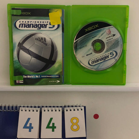 Championship Manager 5 Xbox Original Game + Manual PAL - Trippy Trades 