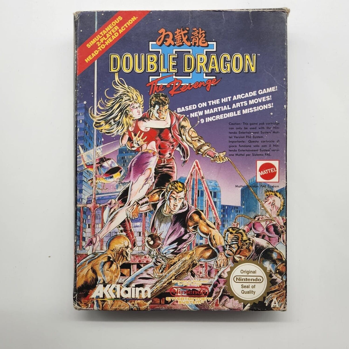 Double Dragon II 2 Nintendo NES Game Boxed 25F4 - Trippy Trades 