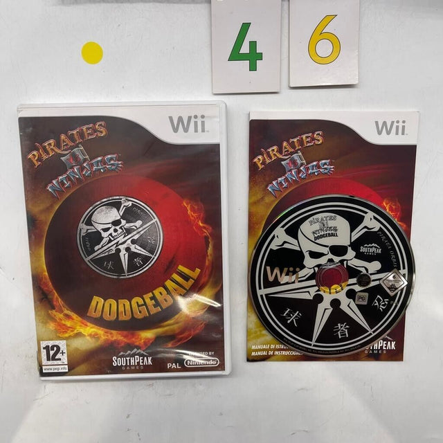 Pirates vs Ninjas Dodgeball Nintendo Wii Game + Manual PAL - Trippy Trades 