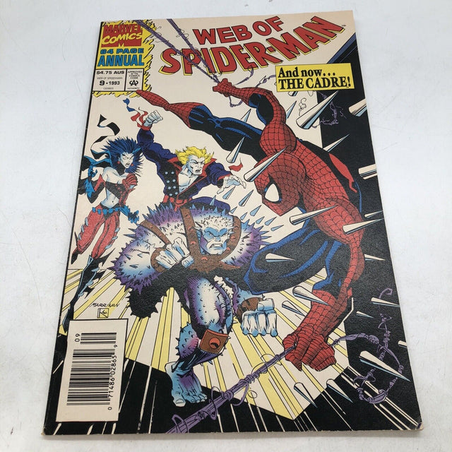 Web of Spider-Man #9 1993 Comic Book - Trippy Trades 