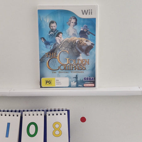 The Golden Compass The Official Video Game Nintendo Wii Game + Manual PAL r108 - Trippy Trades 