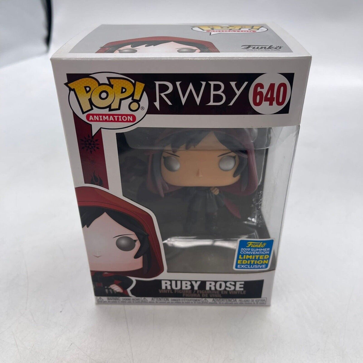 Rwby #640 Ruby Rose Funko Pop Vinyl Figure - Trippy Trades 