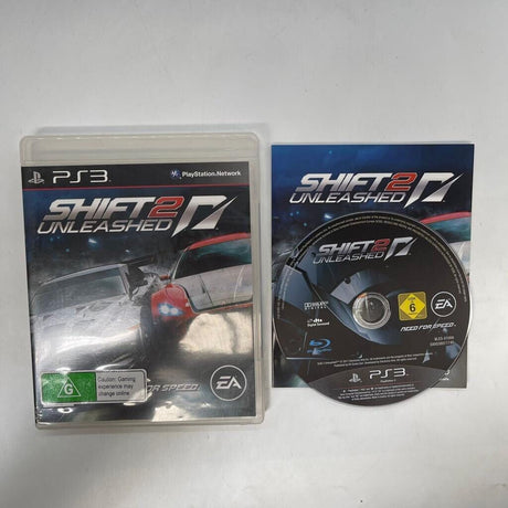 Shift 2 Unleashed PS3 Playstation 3 Game + Manual - Trippy Trades 