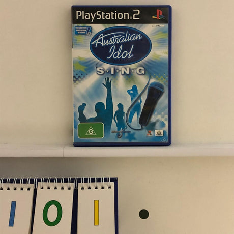 Australian Idol Sing PS2 Playstation 2 Game + Manual PAL - Trippy Trades 