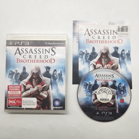 Assassins Creed Brotherhood PS3 Playstation 3 Game + Manual - Trippy Trades 