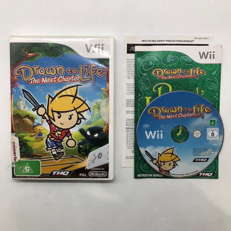 Drawn To Life The Next Chapter Nintendo Wii Game + Manual PAL - Trippy Trades 