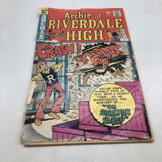 Archie at Riverdale High #30 1975 Comic Book - Trippy Trades 