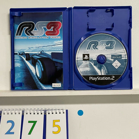 Racing Similation RS 3 III PS2 PlayStation 2 game + manual PAL - Trippy Trades 