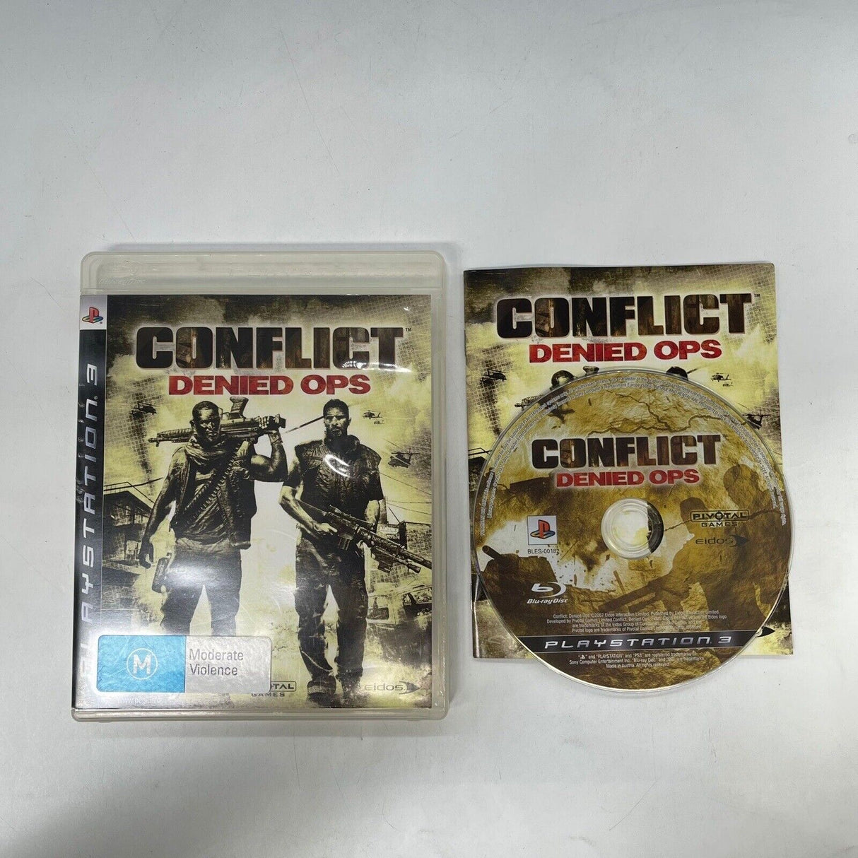 Conflict Denied Ops PS3 Playstation 3 Game + Manual - Trippy Trades 