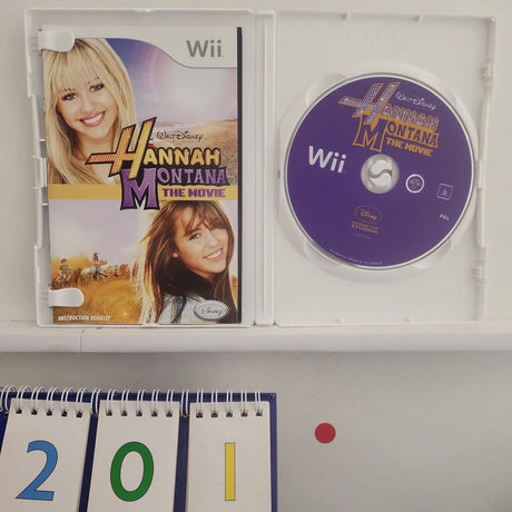 Disney Hannah Montana The Movie Nintendo Wii Game + Manual PAL - Trippy Trades 