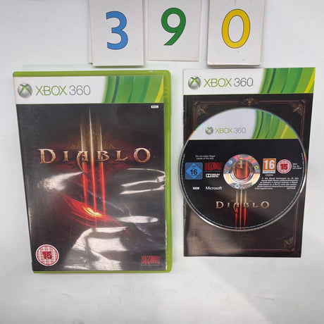 Diablo 3 III Xbox 360 Game + Manual PAL - Trippy Trades 