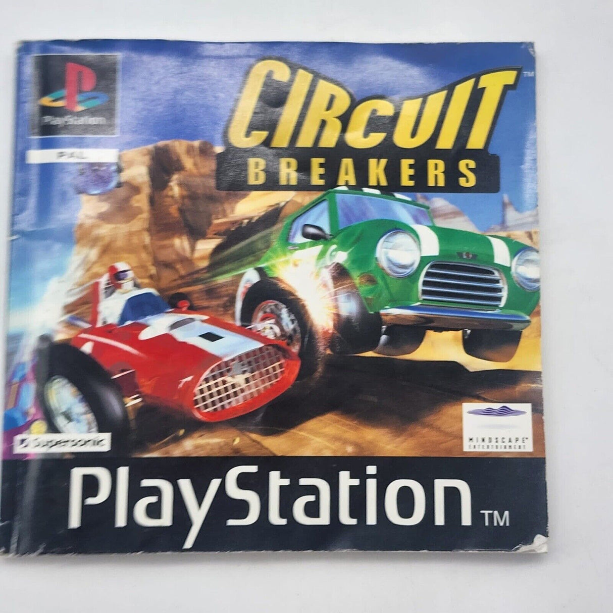 Circuit Breakers PS1 Playstation 1 Game + Manual PAL - Trippy Trades 