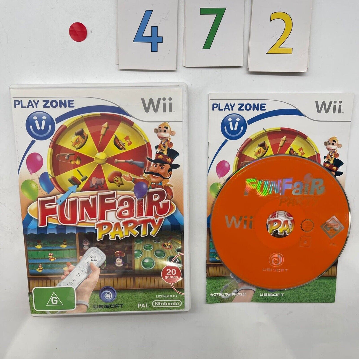 Fun Fair Party Nintendo Wii Game + Manual PAL - Trippy Trades 