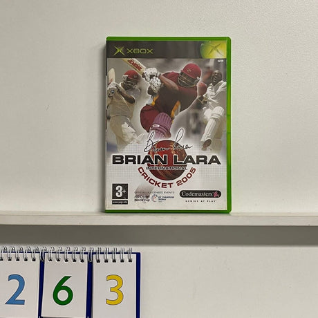 Brian Lara International Cricket 05 2005 Xbox original game + manual PAL - Trippy Trades 