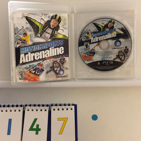 Motion Sports Adrenaline PS3 Playstation 3 Game + Manual - Trippy Trades 