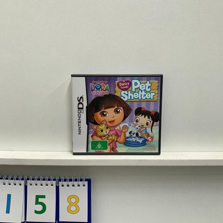 Dora Pet Shelter Nintendo DS game + manual oz158 - Trippy Trades 