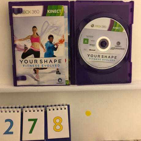 Your Shape Fitness Evolved Xbox 360 Game + Manual PAL - Trippy Trades 