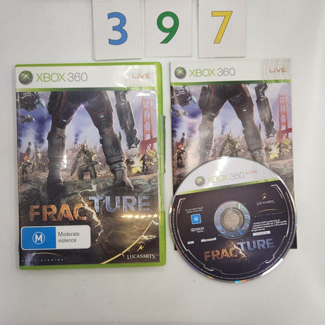 Fracture Xbox 360 Game + Manual PAL b397 - Trippy Trades 