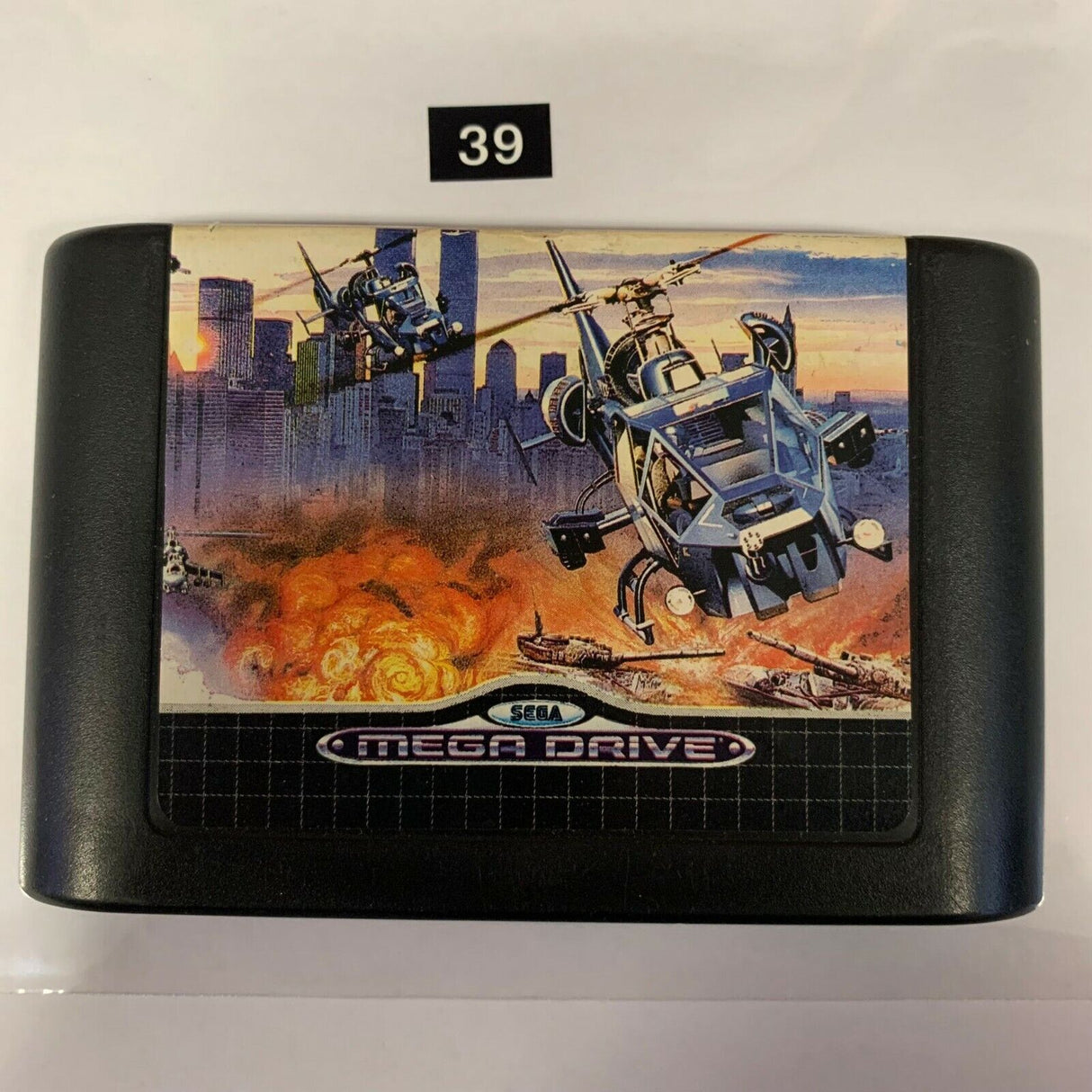 Super Thunder Blade Sega Mega Drive Game Cartridge PAL - Trippy Trades 