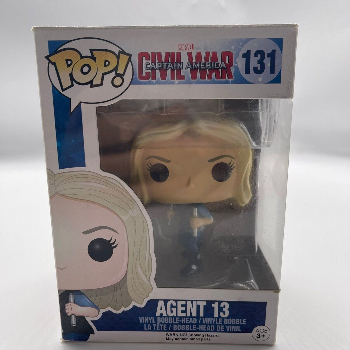 Agent 13 #131 Captain America Civil War Funko Pop Vinyl Figure - Trippy Trades 