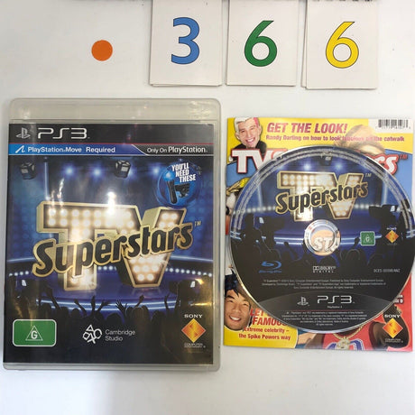 Superstars Tv PS3 Playstation 3 Game + Manual o366 - Trippy Trades 