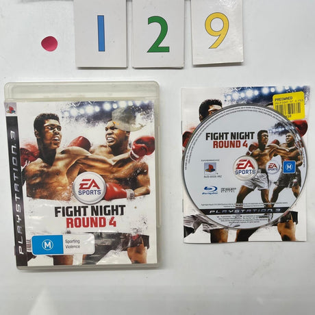 Fight Night Round 4 PS3 Playstation 3 Game + Manual - Trippy Trades 